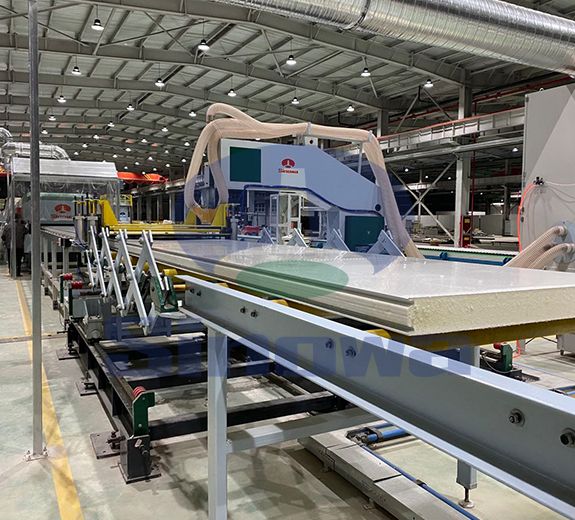 Fully Automatic Sandwich Panel Making Machine Price,Sinowa