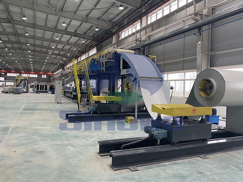 PU Sandwich Panel Line, Continuous PU/PIR Sandwich Panel Production Machine