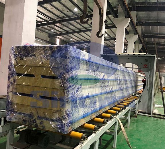 PU Rock Wool Sandwich Panel Corner Production Line,Sinowa